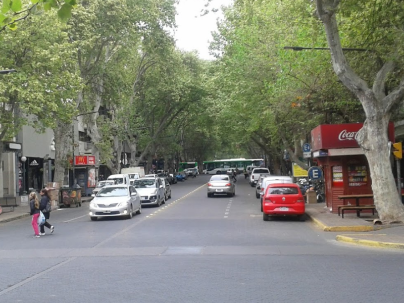 Avenida Las Heras Mendoza Argentina